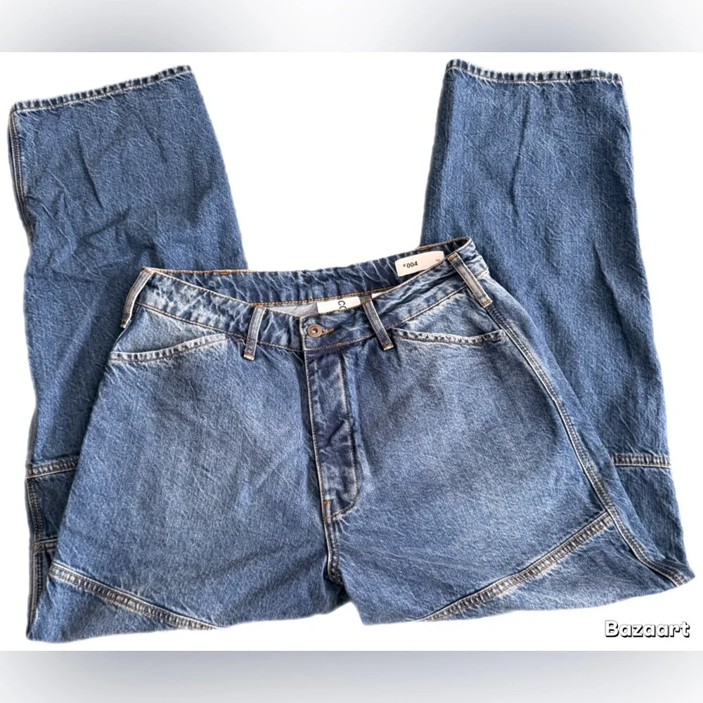 COLLUSION x004 Dad Jeans | Carpenter Denim | Size 32R | - Picture 2 of 5